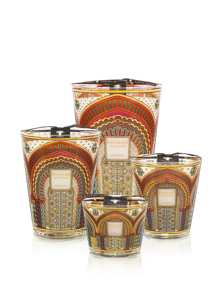 BAOBAB COLLECTION Marrakech Max 24 Candle - Elegant Glass Design