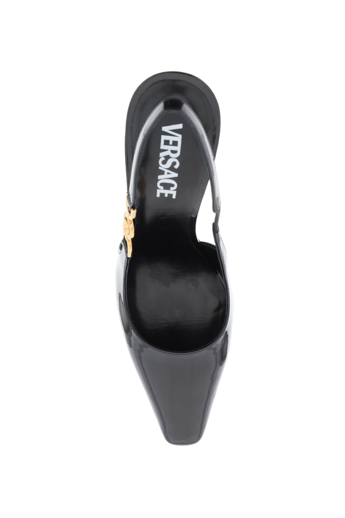 女式黑色专利鞋 - SS24系列