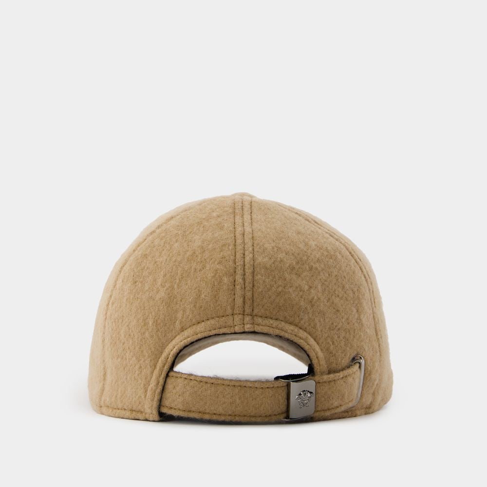 VERSACE Luxury Beige Baseball Cap