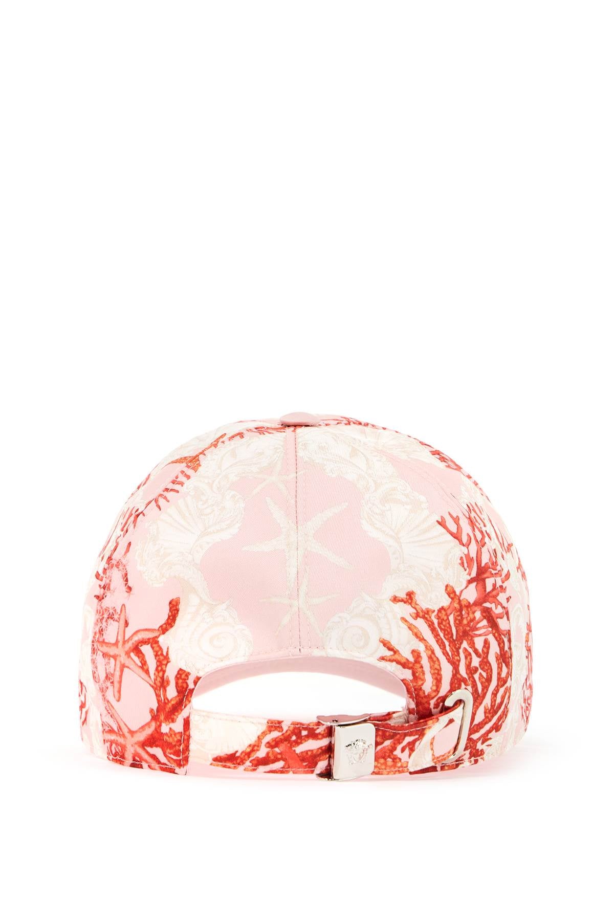 VERSACE Baroque Sea Print Baseball Cap