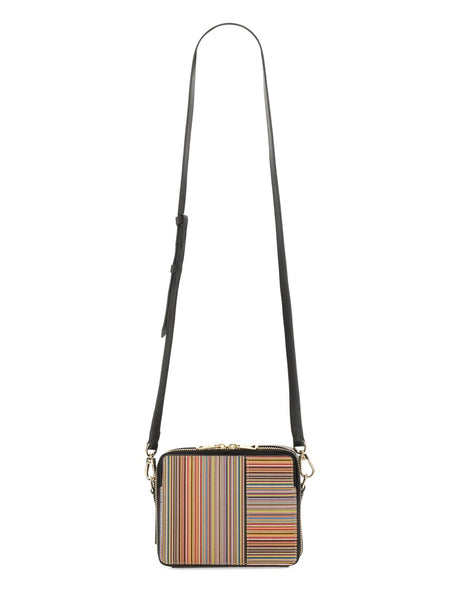 PAUL SMITH Signature Stripe Mini Shoulder Handbag