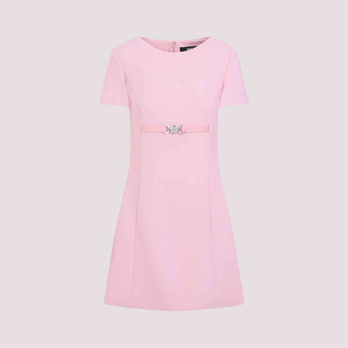 Đầm mini viscose hồng và tím cho phụ nữ - Bộ sưu tập SS24