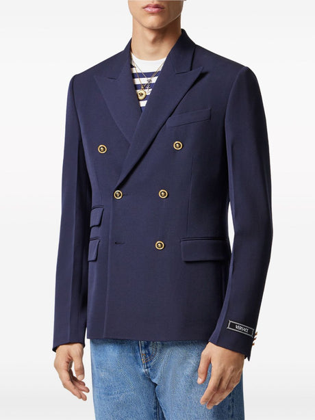 VERSACE Navy Formal Jacket for Men - SS24 Season