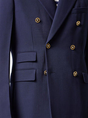 VERSACE Navy Formal Jacket for Men - SS24 Season