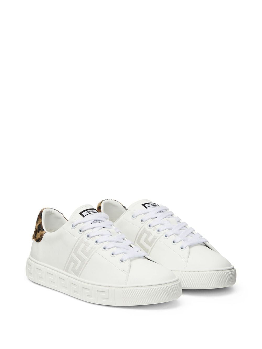 VERSACE The Greek Women's Sneakers - Size 6