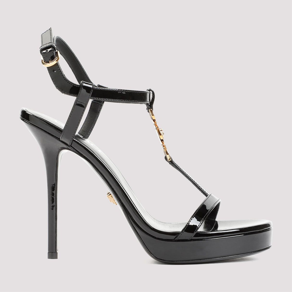 Trendy '95 Patent Leather Sandals for Women - Versace