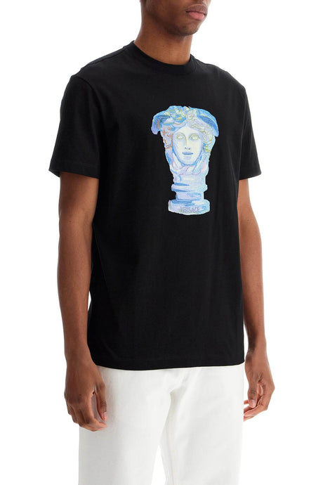 VERSACE Embroidered Medusa Gallery T-Shirt - Slim Fit