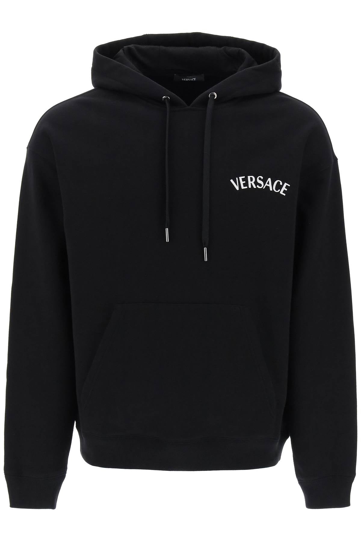 VERSACE Embroidered Stamp Sweatshirt for Men