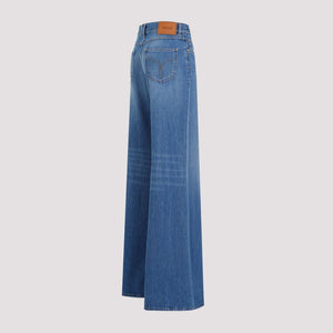 VERSACE Medium Wash Medusa '95 Jeans for Women - SS24 Collection