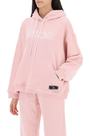 Áo Hoodie Nữ Phiên Bản Hồi Tưởng Màu Hồng của Bộ Sưu Tập SS24