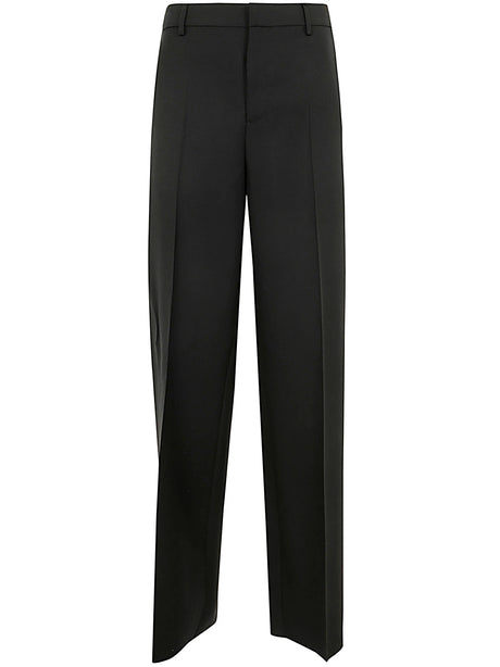 VERSACE Elegant Wool Blend Formal Pants for Men