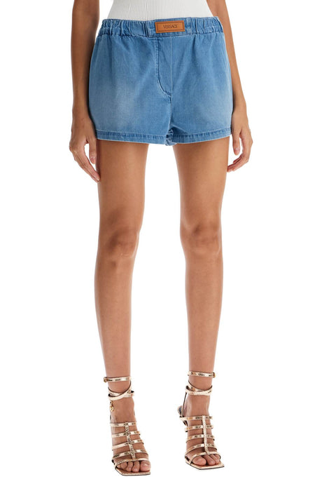 VERSACE Lightweight Denim Shorts for Women - Size 26