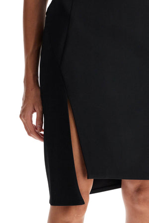 VERSACE Asymmetrical Midi Skirt