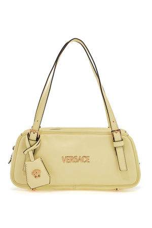 VERSACE Nappa Leather Iconic Bowling Handbag