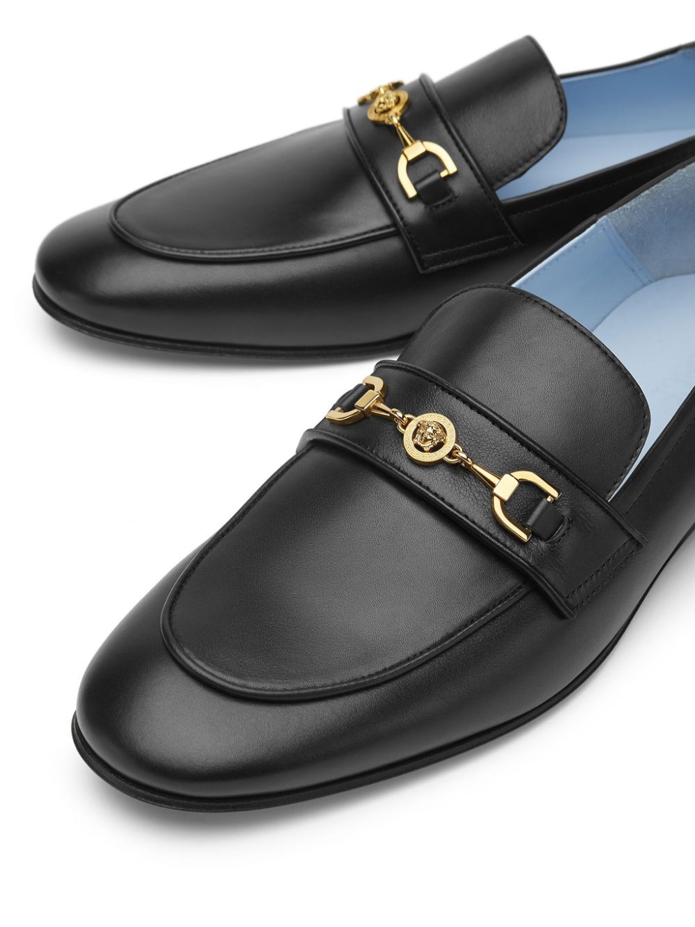 VERSACE Premium Leather Moccasin Slipper for Men