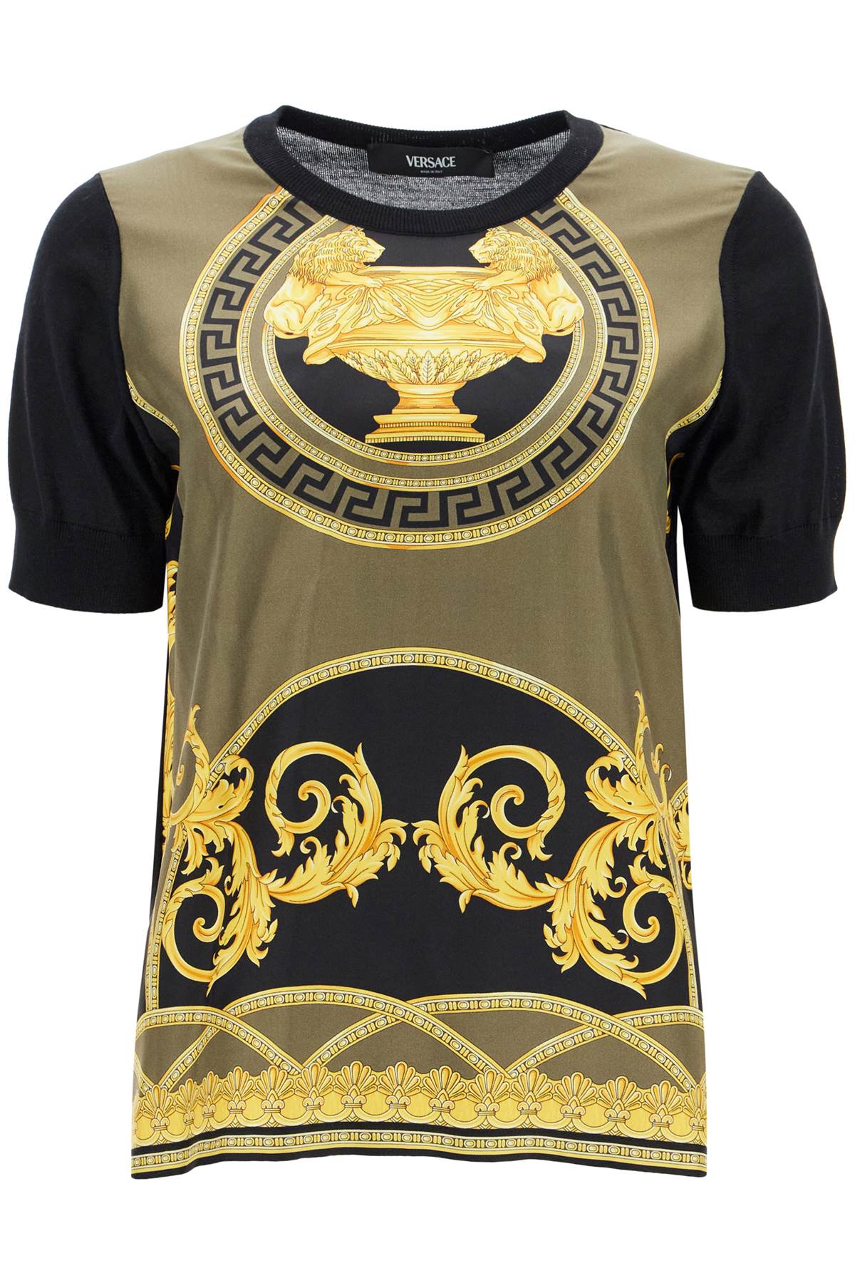 VERSACE Knit T-SHIRT 'THE CUP OF THE