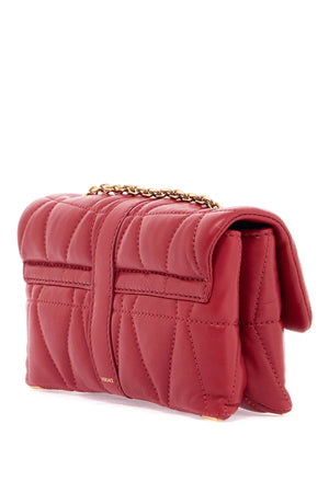 VERSACE Mini Quilted Nappa Handbag