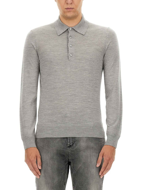 TOM FORD Merino Wool Sweater - Size 48 IT