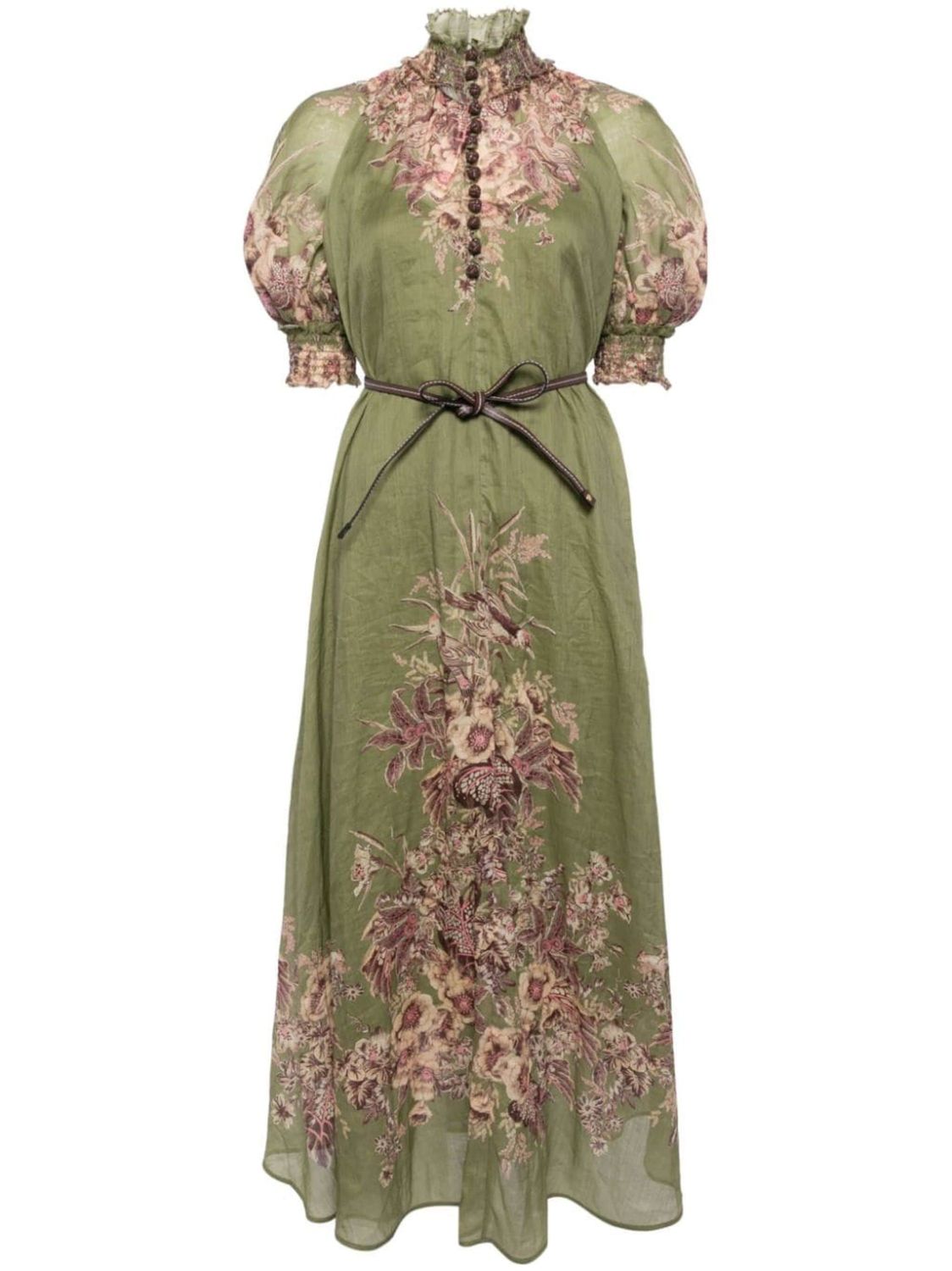 ZIMMERMANN Floral Print Swing Maxi Dress