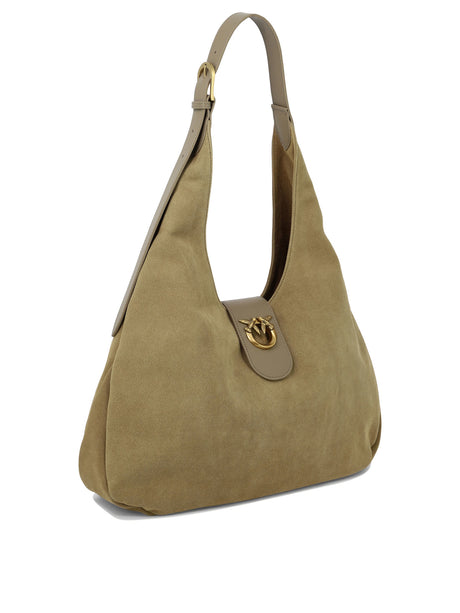 PINKO Stylish Beige Shoulder Bag for Women - 24SS Collection