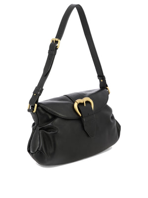 PINKO Stylish 24SS Women's Black Shoulder Bag