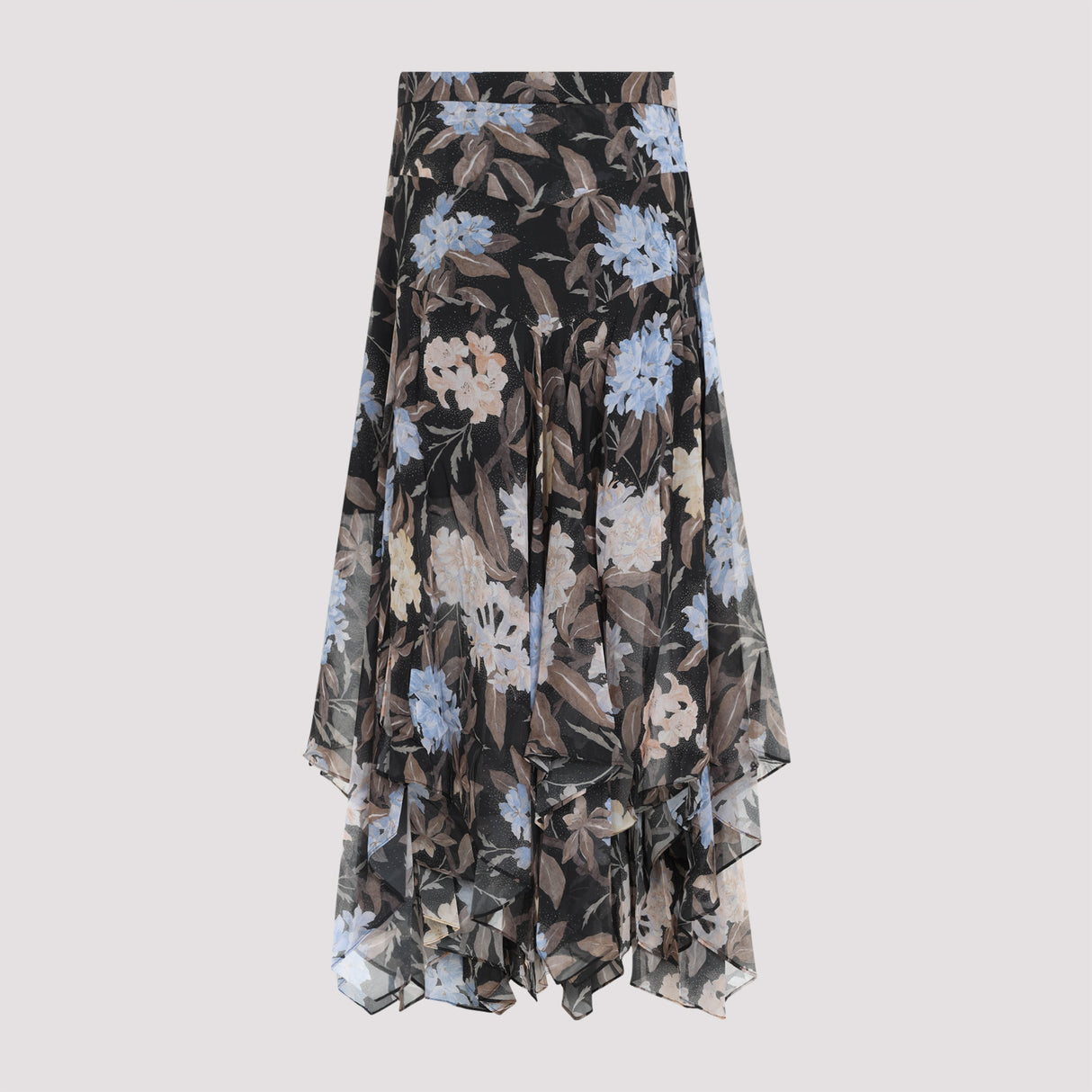 ZIMMERMANN Eden Handkerchief Midi Skirt