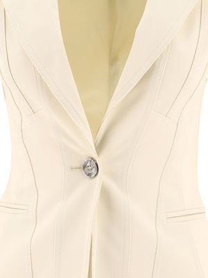 PINKO New SS24 Beige Blazer for Women