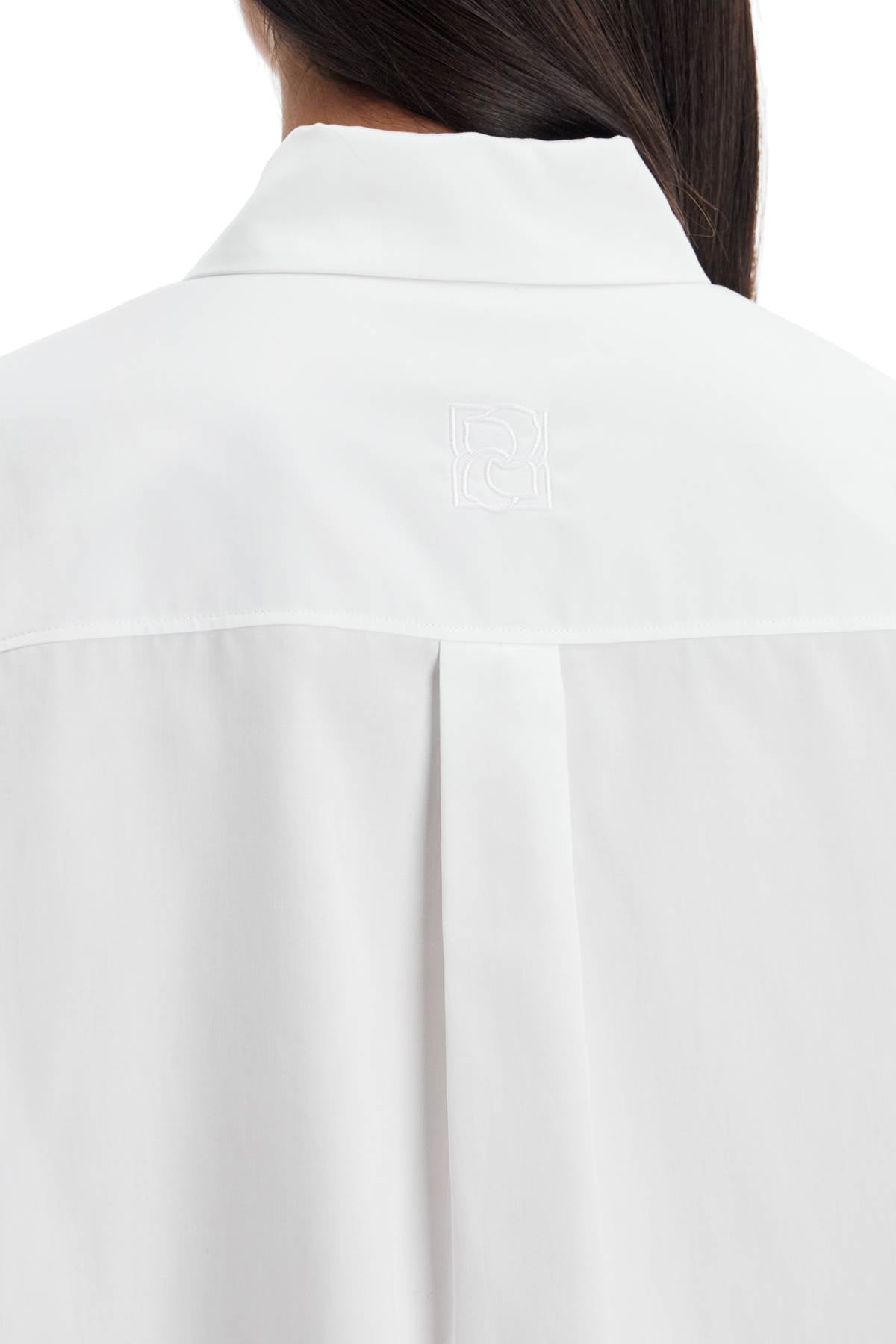 MAGDA BUTRYM Oversized Boxy Cotton Poplin Shirt (FR 34)