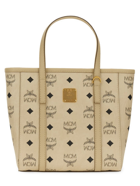 MCM Mini Shopper Bag - 19 CM X 18.5 CM X 9.5 CM