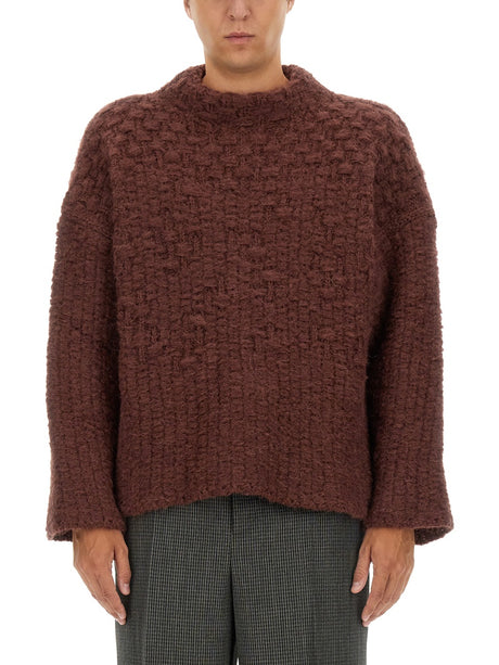 JIL SANDER Mohair Blend Knit Sweater - Size 50 IT