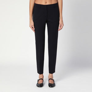 QUELLEDUE Slim Fit Wool Blend Trousers for Women - Ideal for Fall 2024