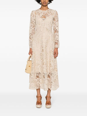 ZIMMERMANN Waverly Lace Midi Dress