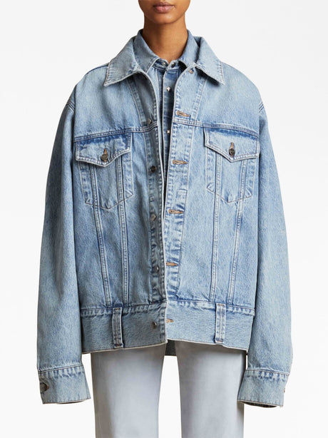 KHAITE Classic Denim Jacket for Women