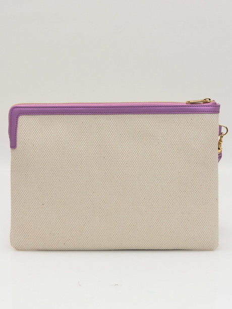 Mauve SS22 Pouch Handbag with Strap for Women