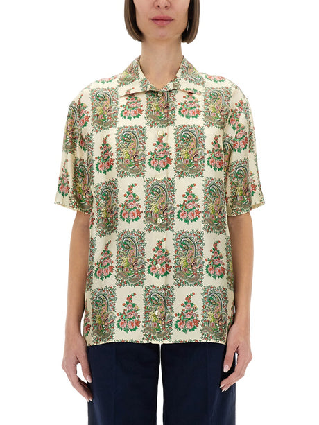 ETRO Elegant Silk Shirt for Women - Size 40 IT