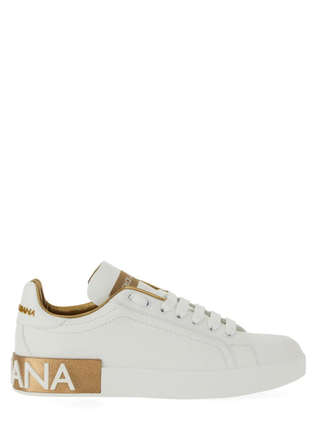 DOLCE & GABBANA Women's Portofino Sneakers with 3cm Sole