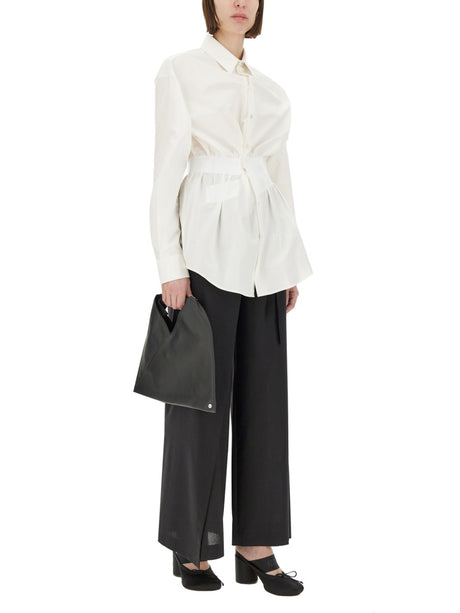 MM6 MAISON MARGIELA Virgin Wool Trousers - Size 40