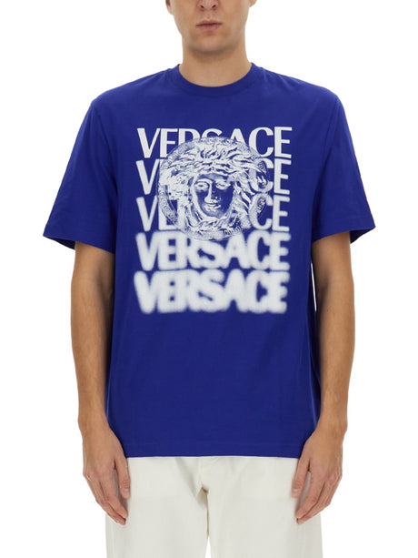 VERSACE Logo T-Shirt - Size L