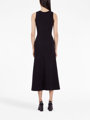 Sleeveless Flared Midi Dress - FW23 Collection