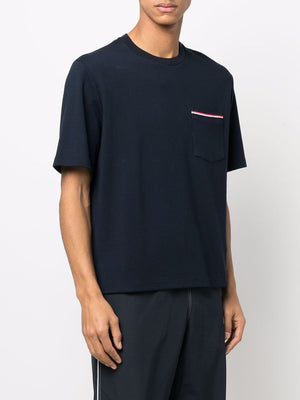 THOM BROWNE Oversized Crew Neck T-Shirt - Size 3