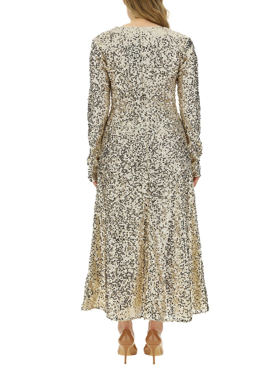 ROTATE BIRGERCHRISTENSEN Sequin Dress - Size 36