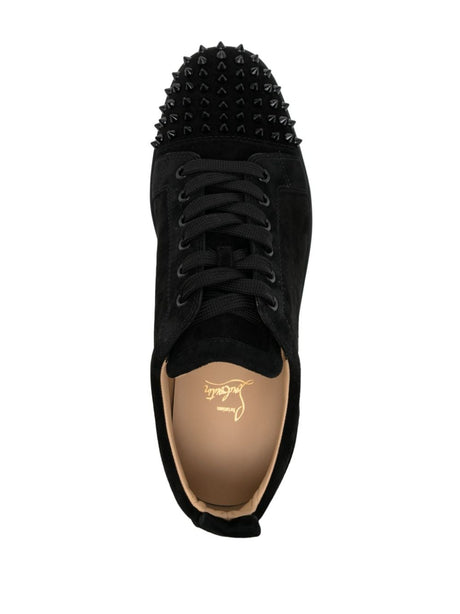 CHRISTIAN LOUBOUTIN Luxurious Black Sneakers for Men | SS24 Collection