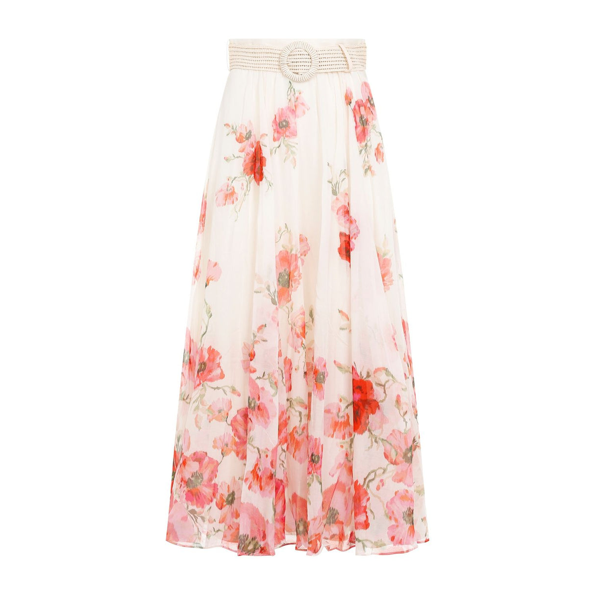 ZIMMERMANN Ethereal Multicolor Maxi Skirt