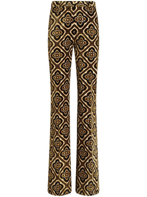 ETRO Multicolor Pants for Women - Fall/Winter 2024 collection