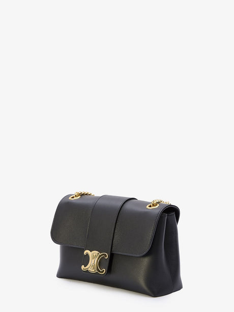 CELINE Victorie Medium Handbag in Supple Calfskin