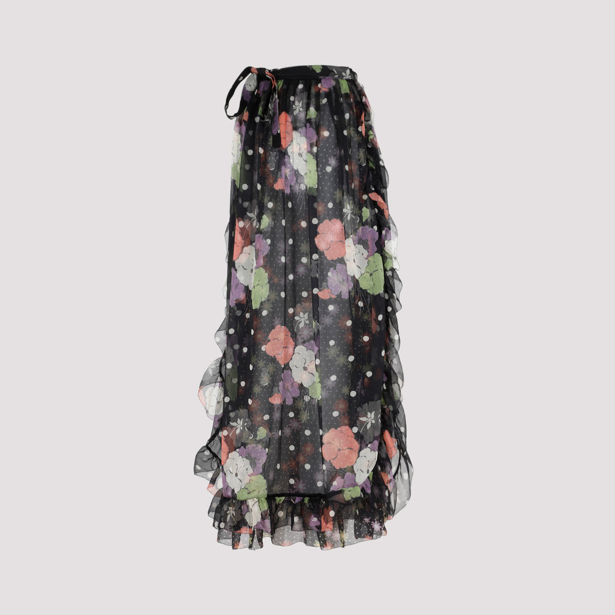 ETRO Luxurious Black Silk Skirt for Women - Fall/Winter 2023 Collection