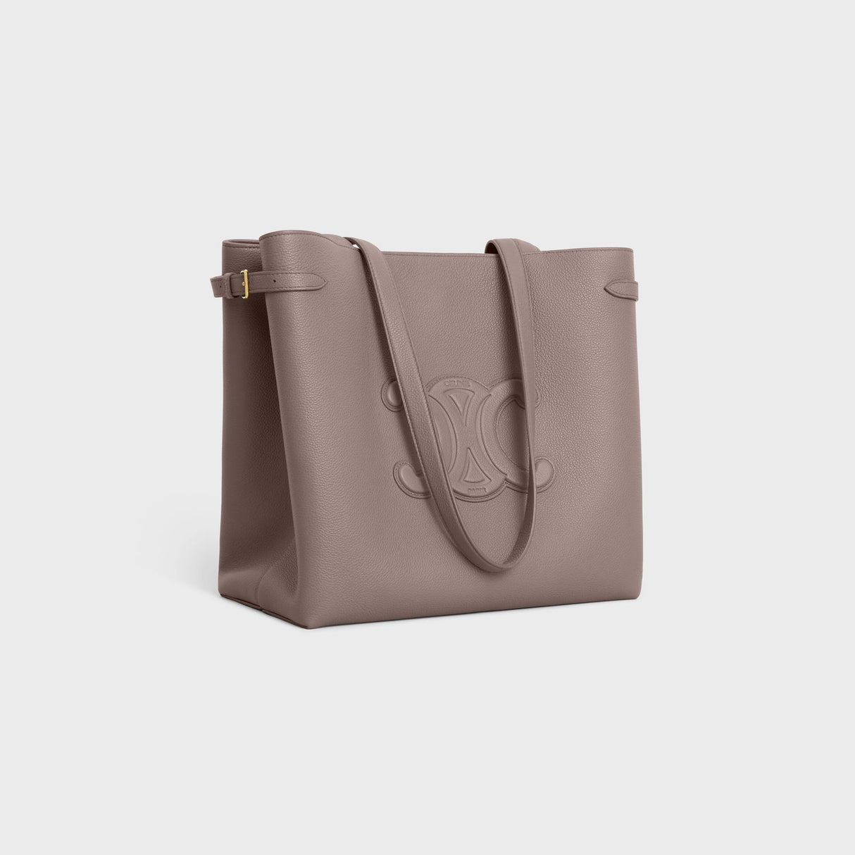 CELINE Women's Medium Gray Calfskin Basket Handbag for SS24