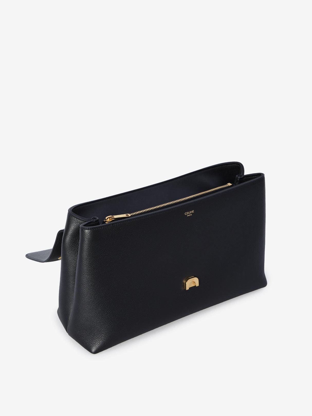 CELINE Large Grained Calfskin Handbag