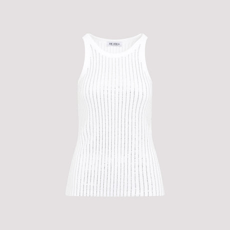 THE ATTICO Ribbed T-Shirt Tank