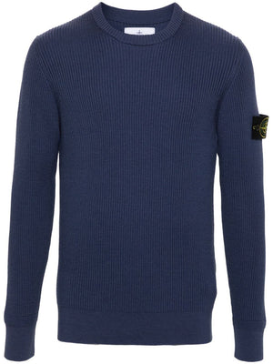 STONE ISLAND Luxury Virgin Wool Pullover